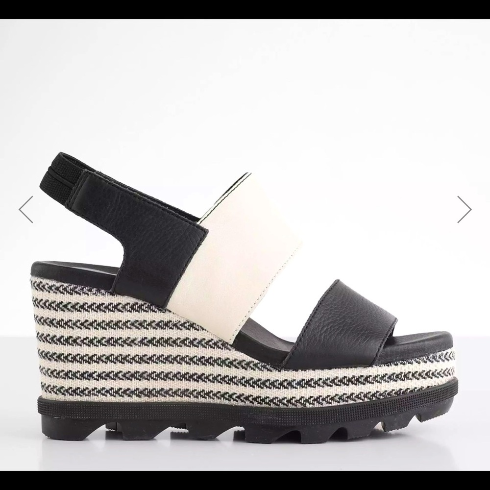 Brand New Sorel Joanie II wedge sling back sandal